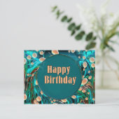 Happy Birthday Briefkaart (Staand voorkant)