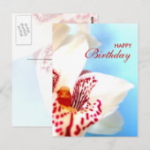 Happy Birthday Briefkaart (Voorkant / Achterkant)