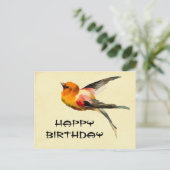 Happy Birthday Briefkaart (Staand voorkant)