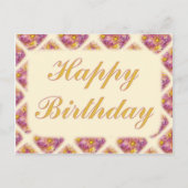 Happy Birthday Briefkaart (Voorkant)