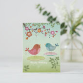 Happy Birthday Briefkaart (Staand voorkant)