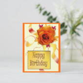 Happy Birthday Briefkaart (Staand voorkant)
