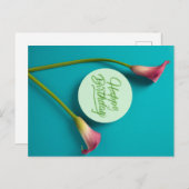 HAPPY BIRTHDAY BRIEFKAART (Voorkant / Achterkant)