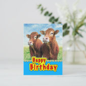 Happy Birthday Briefkaart (Staand voorkant)