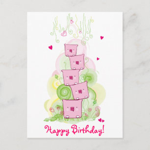 Happy Birthday Briefkaart! Briefkaart