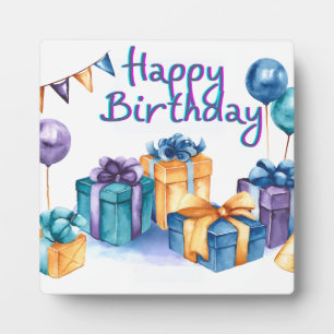 Happy Birthday Briefkaart Fotoplaat