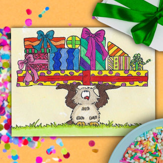 HAPPY BIRTHDAY briefkaart van Nicole Janes