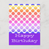 Happy birthday briefkaarten (Voorkant)