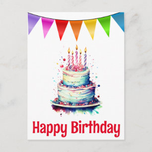 Happy birthday briefkaarten