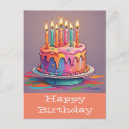 Happy birthday briefkaarten