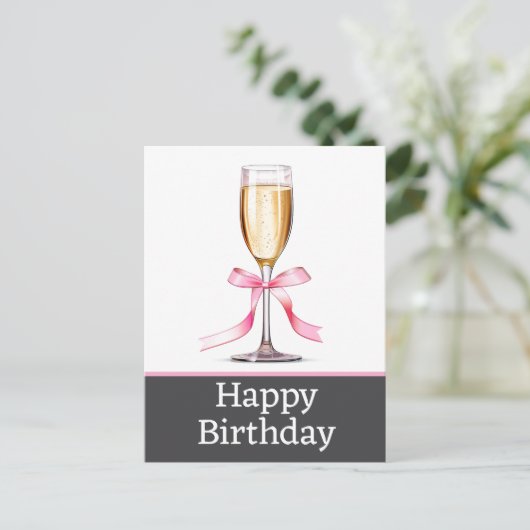 Happy birthday briefkaarten (Staand voorkant)