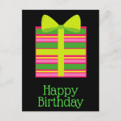 Happy birthday briefkaarten (Voorkant)