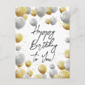 Happy birthday briefkaarten (Voorkant)