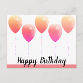 Happy birthday briefkaarten