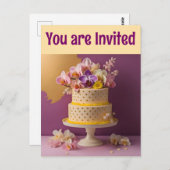 Happy birthday briefkaarten (Voorkant / Achterkant)