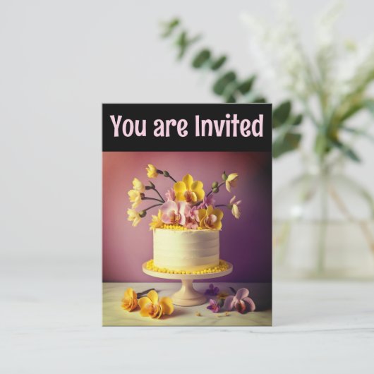 Happy birthday briefkaarten (Staand voorkant)