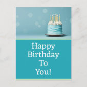 Happy birthday briefkaarten (Voorkant)