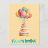 Happy birthday briefkaarten (Voorkant)