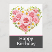 Happy birthday briefkaarten (Voorkant)