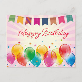 Happy birthday briefkaarten