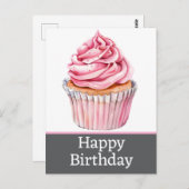 Happy birthday briefkaarten (Voorkant / Achterkant)