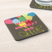 Happy Birthday Bro Drankjes Onderzetter (Linkerzijde)