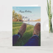 Happy Birthday Brother Kaart (Voorkant)