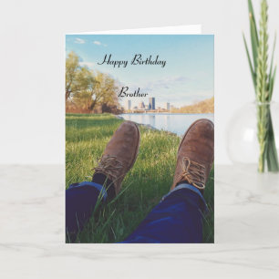 Happy Birthday Brother Kaart