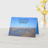 Happy Birthday brother Kaart (Gele Bloem)