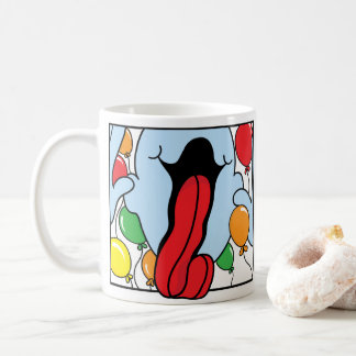 Happy Birthday Brother op klassieke witte koffie m Koffiemok