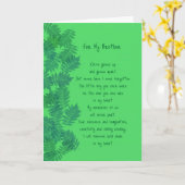 Happy Birthday Brother Original Poëzie Kaart (Gele Bloem)