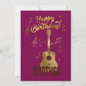 Happy Birthday Brothers Kaart (Voorkant)