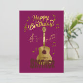 Happy Birthday Brothers Kaart (Staand voorkant)