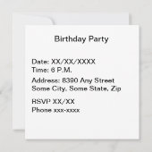 Happy Birthday Brown Polka Dot Text Green Bkgrd Kaart (Achterkant)