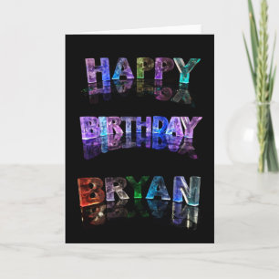 Happy Birthday Bryan Card Kaart