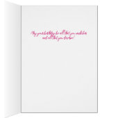 Happy Birthday Bubbles Custom Text Greeting Card (Binnen (Rechts))