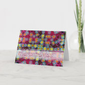 Happy Birthday Bubbles Kaart (Voorkant)