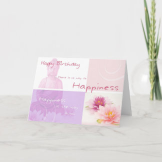 Happy Birthday Buddah Kaart