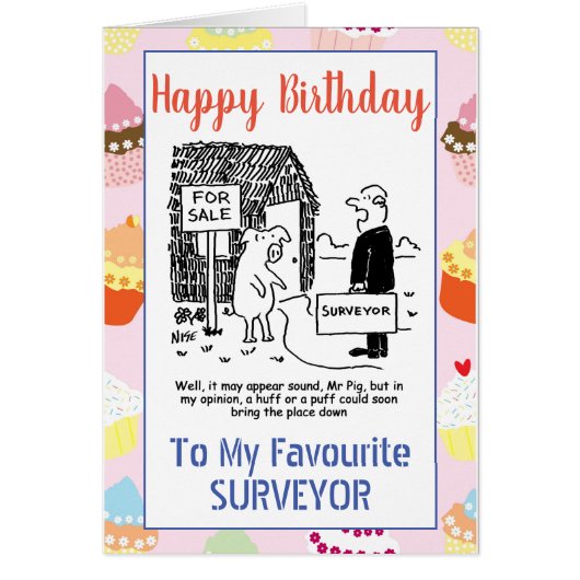 Happy Birthday Building Surveyor (Voorkant)
