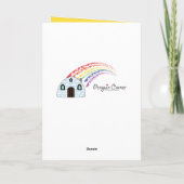 Happy Birthday Bulldog: achterkleinzoon Kaart (Achterkant)