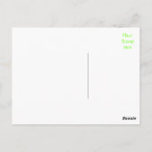 Happy Birthday Bulldog Puppy Groeten Briefkaart (Achterkant)