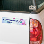 Happy Birthday Bumpersticker (Op Truck)