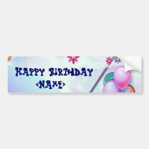 Happy Birthday Bumpersticker