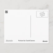 Happy Birthday Bunny Rabbit Cordining Items Briefkaart (Achterkant)