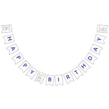 Happy Birthday Bunting Banner