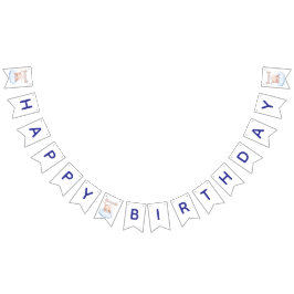 Happy Birthday Bunting Banner