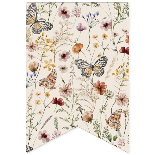 Happy Birthday Bunting Banner (Eerste vlag)