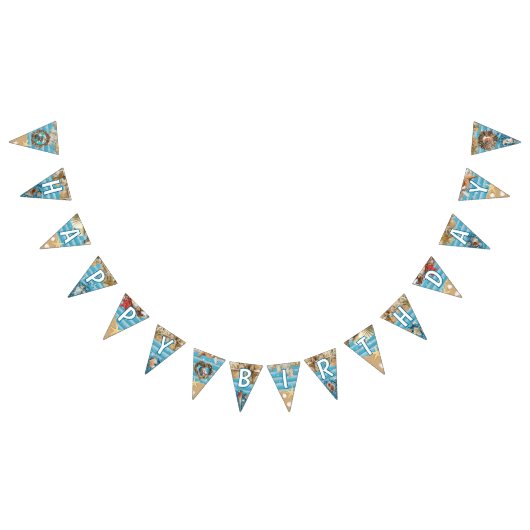  Happy Birthday Bunting Banner (Alle)