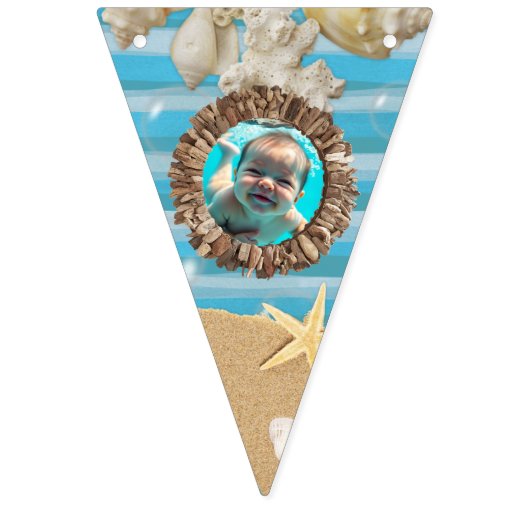  Happy Birthday Bunting Banner (Eerste vlag)