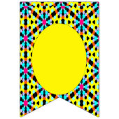Happy Birthday Bunting Flags Banner Personaliseren (Eerste vlag)